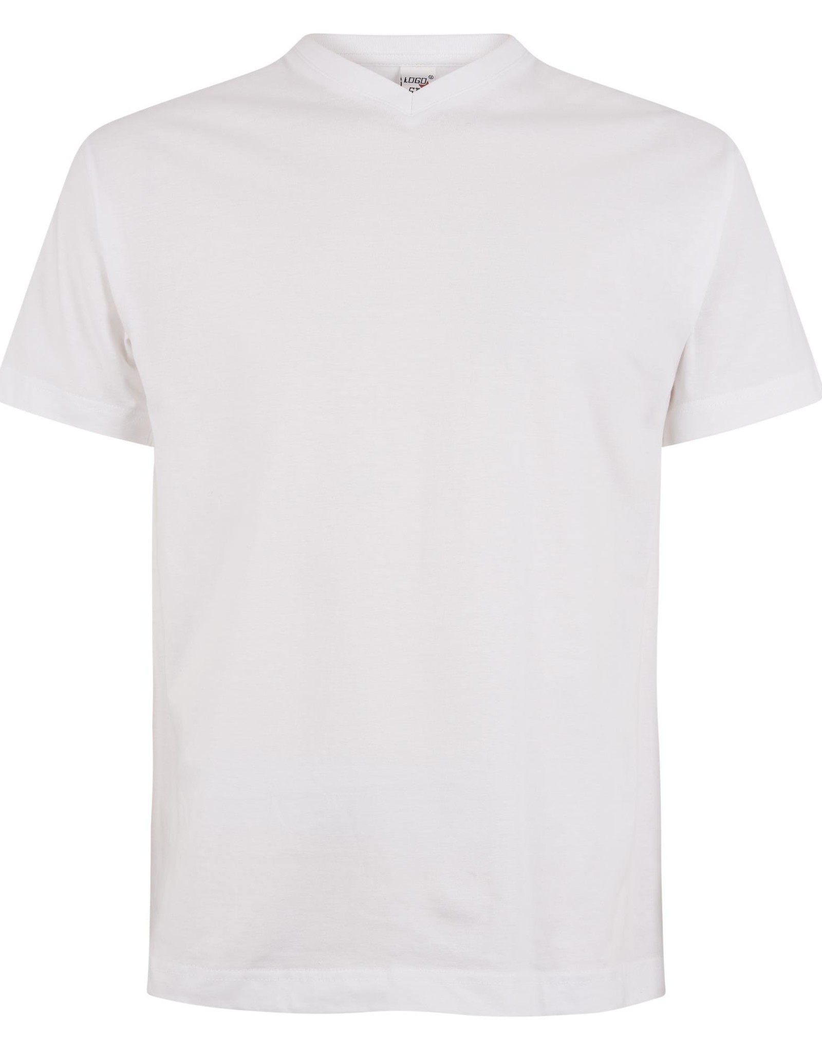 Logostar T-SHIRT basic V-hals zwart