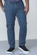 Duke London SPIJKERBROEK JEANS stretch met elastische taille blauw