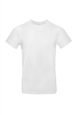 B&C T-SHIRT met ronde hals basic wit