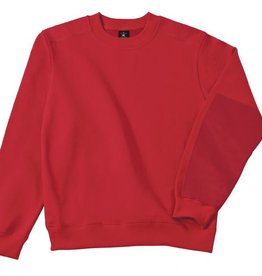 B&C Workwear set-in SWEATER rood