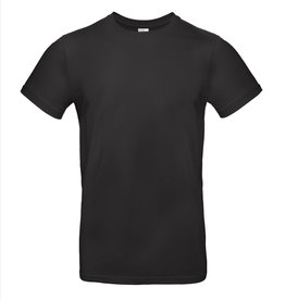 B&C T-SHIRT met ronde hals basic zwart