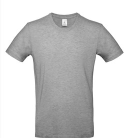 B&C T-SHIRT met ronde hals basic grijs