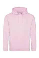 AWDis SWEATER casual met capuchon roze