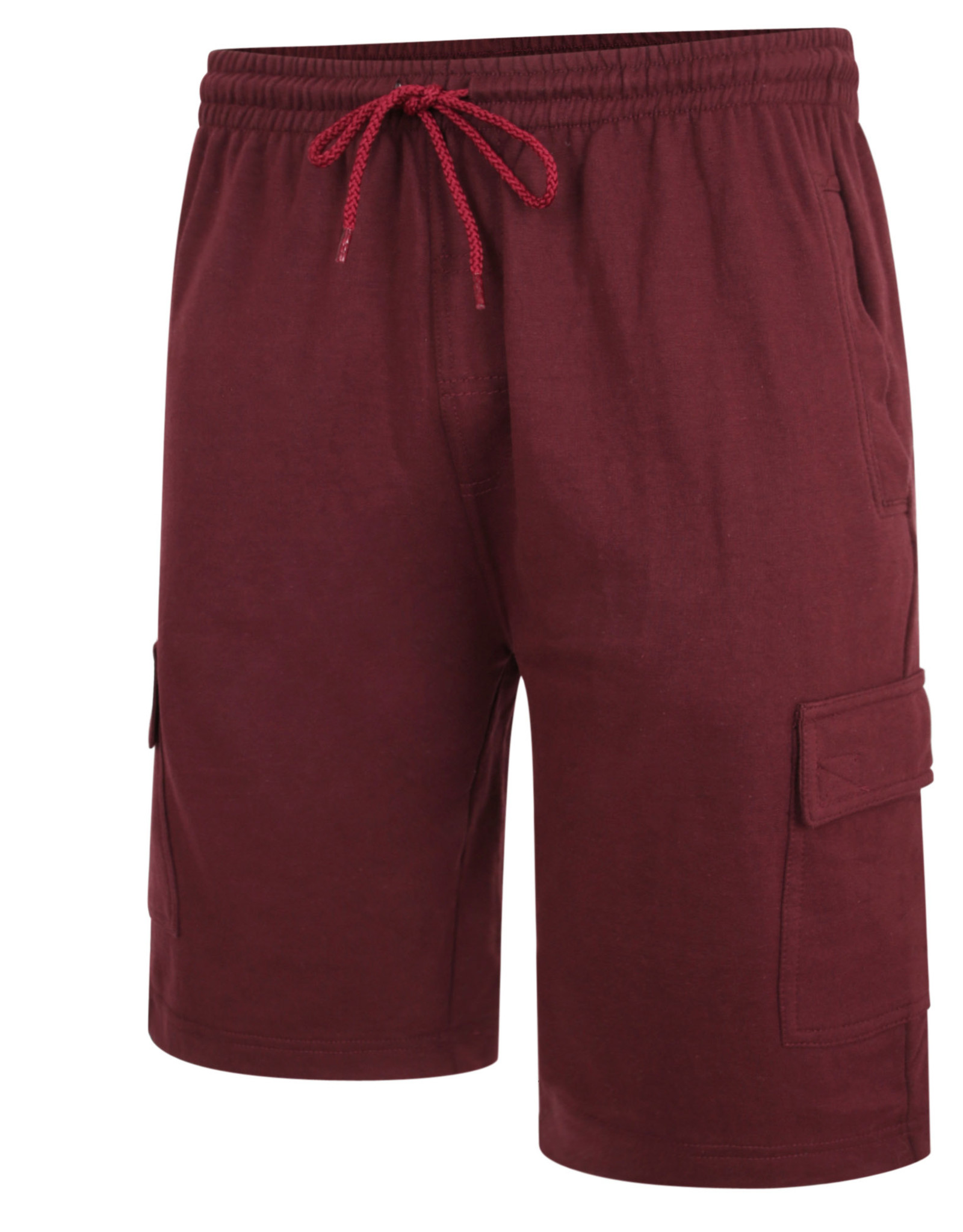 Kam Jeans Basic JOGGING / VRIJETIJDS SHORT bordeaux