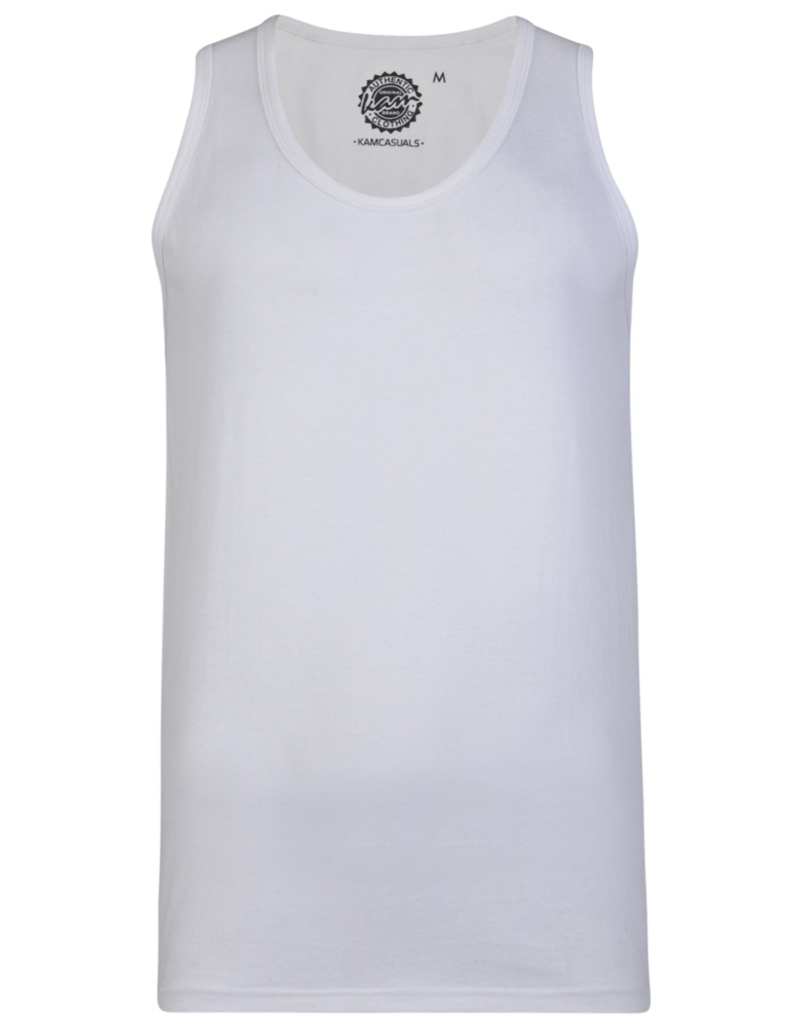 Kam Jeans SINGLET / ONDERHEMD - wit