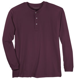 Redfield SHIRT met lange mouwen en knoopjes - bordeaux