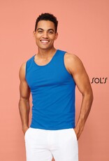 Sol's SALE - 2XL - SINGLET basic 'Justin' zwart