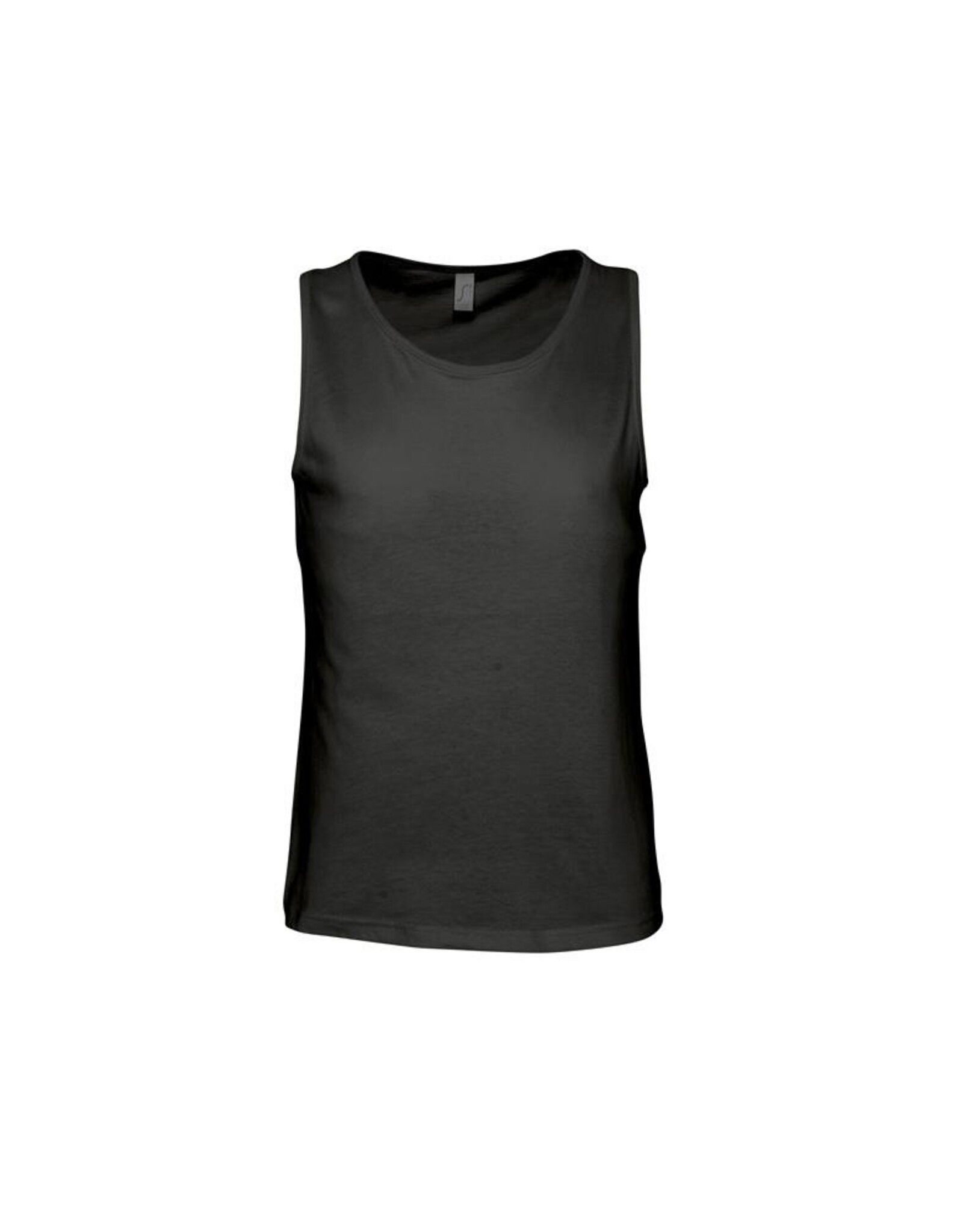 Sol's SALE - 2XL - SINGLET basic 'Justin' zwart