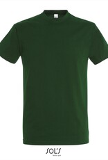 Sol's SALE T-SHIRT basic ronde hals 'Imperial' bosgroen - 2XL