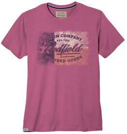 Redfield Redfield T-SHIRT oud roze Denim Company