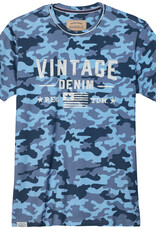 Redfield Redfield T-SHIRT denim blauw Camouflage