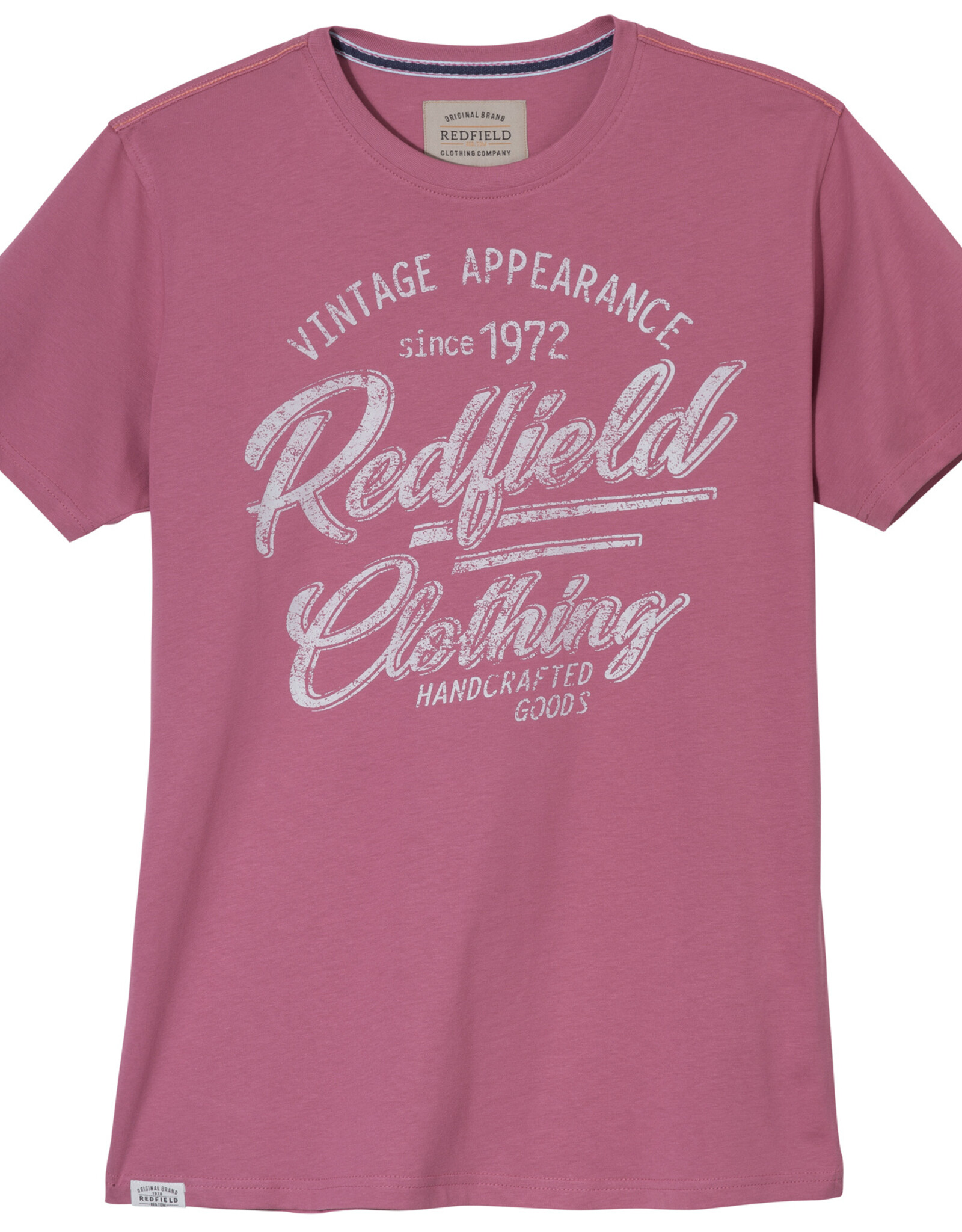 Redfield Redfield T-SHIRT oud roze Vintage