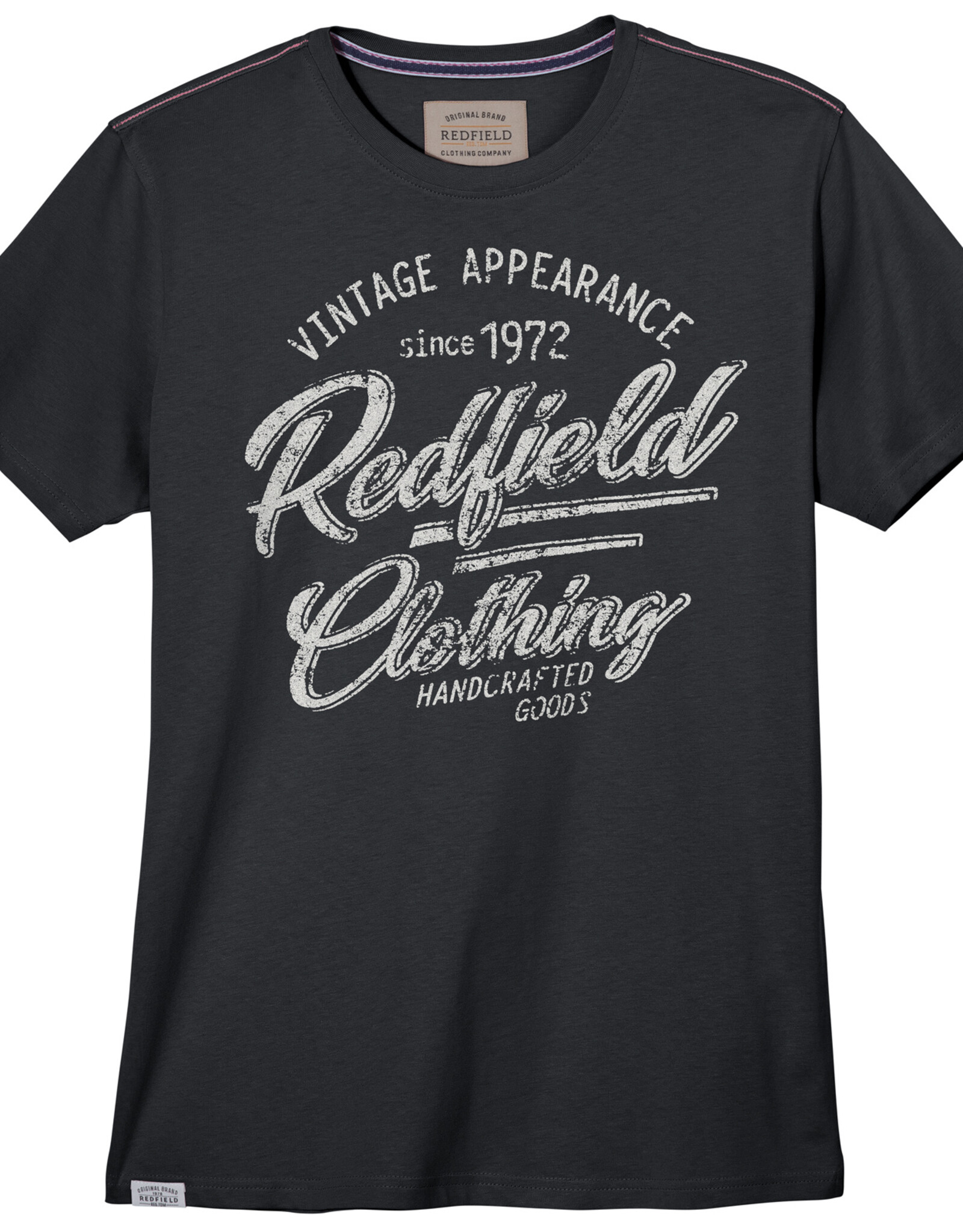 Redfield Redfield T-SHIRT zwart Vintage