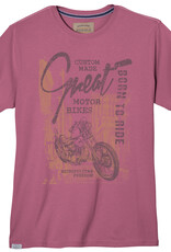 Redfield Redfield T-SHIRT oud roze Motor Bikes