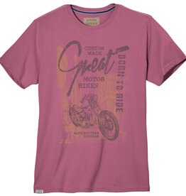 Redfield Redfield T-SHIRT oud roze Motor Bikes