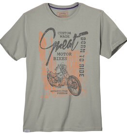 Redfield Redfield T-SHIRT steen grijs Motor Bikes