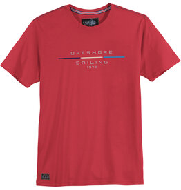 Redfield Redfield T-SHIRT rood Offshore Sailing