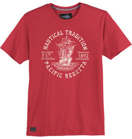 Redfield Redfield T-SHIRT rood Pacific Regatta