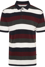 Kam Jeans POLOSHIRT Yarn Stripe – Tidepool