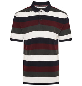 Kam Jeans POLOSHIRT Yarn Stripe – Tidepool