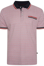 Kam Jeans POLOSHIRT Dobby – rood