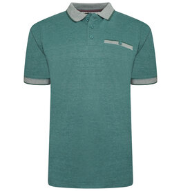 Kam Jeans POLOSHIRT Jacquard – Tidepool