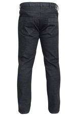 Duke London SPIJKERBROEK JEANS zwart stretch met elastische taille