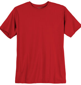 Redfield T-SHIRT basic ronde hals rood ‘Tom’