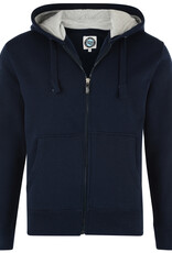 Kam Jeans Hoodie Fleece ZIP Thru – navy blauw