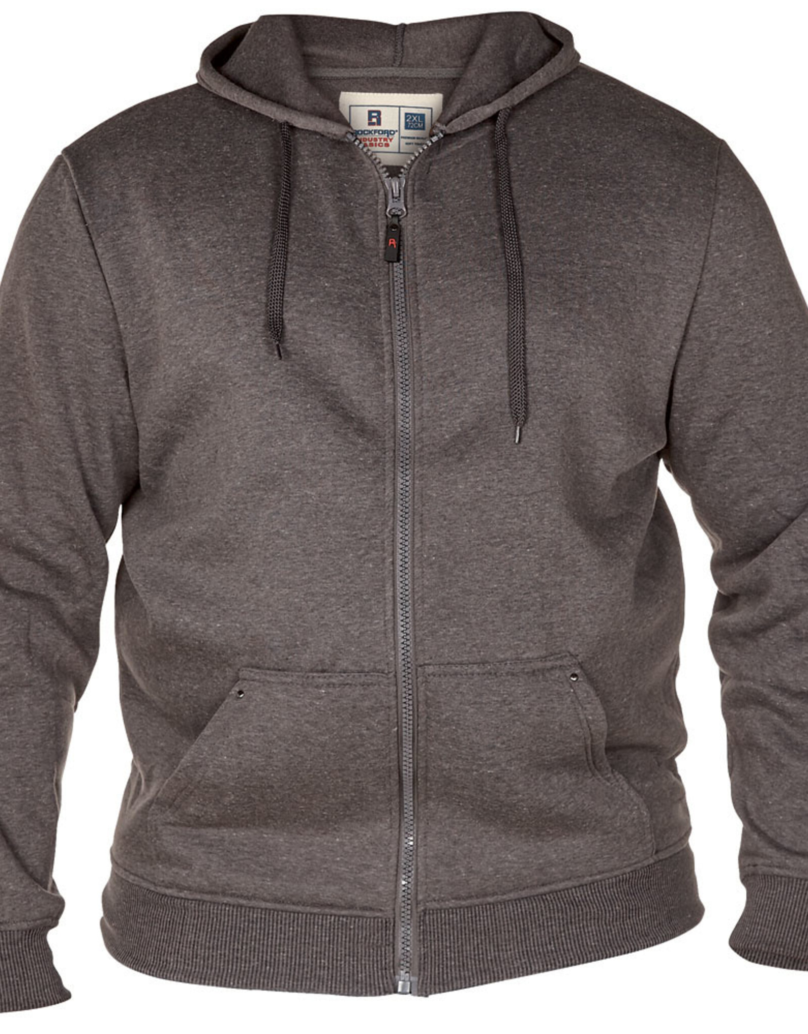 Rockford SWEATVEST SALE 2XL met capuchon 'Cantor' grijs