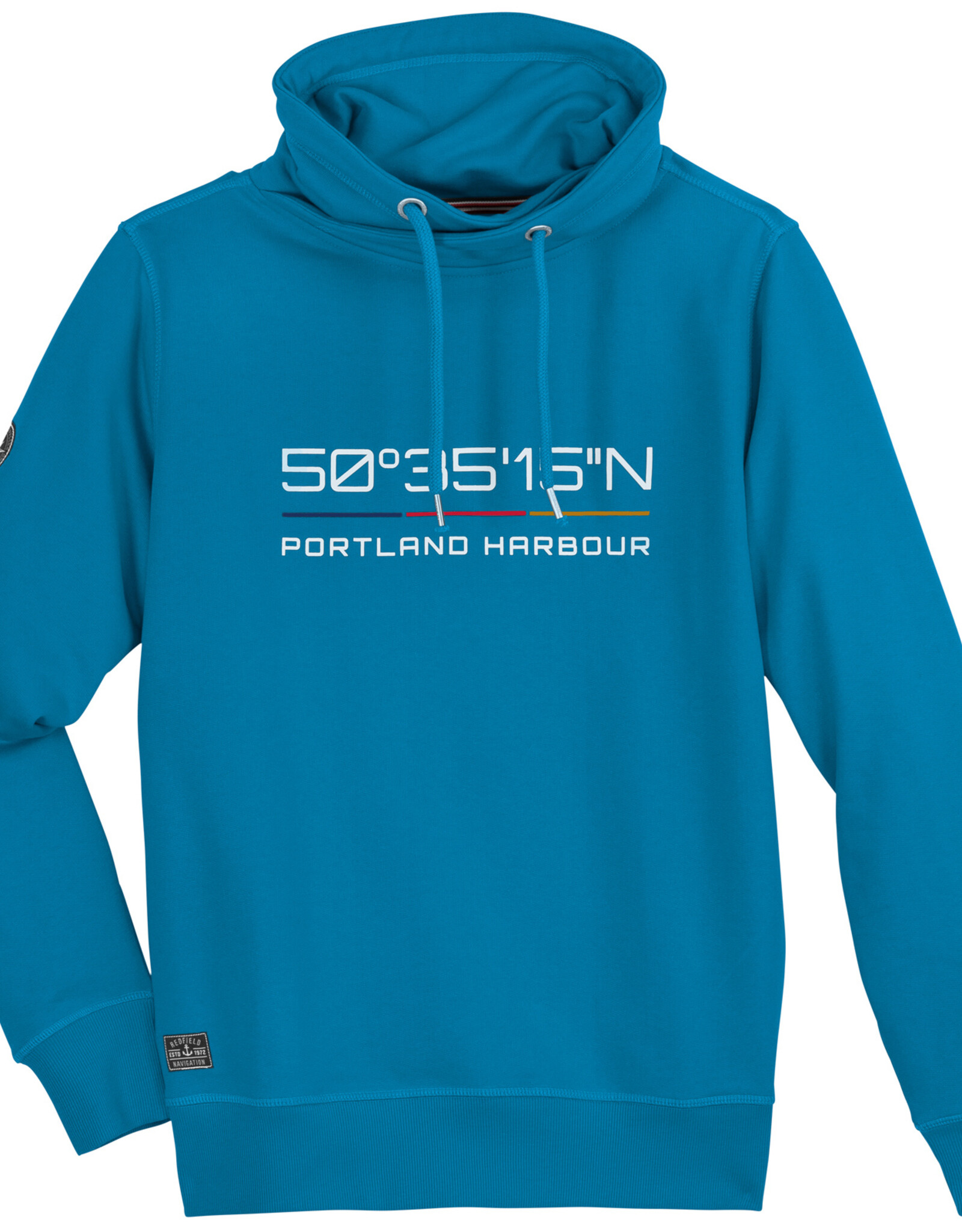 Redfield Sweater hoge kraag Portland - licht blauw