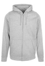 GMB Hoodie Zip Thru Basic – licht grijs