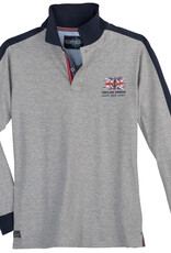 Redfield Shirt grijs lange mouwen en print – Harbour