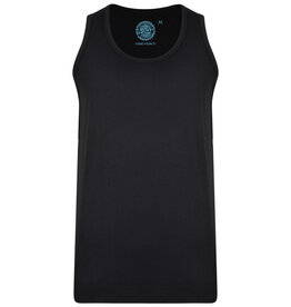 Kam Jeans SALE 3XL SINGLET / ONDERHEMD - zwart