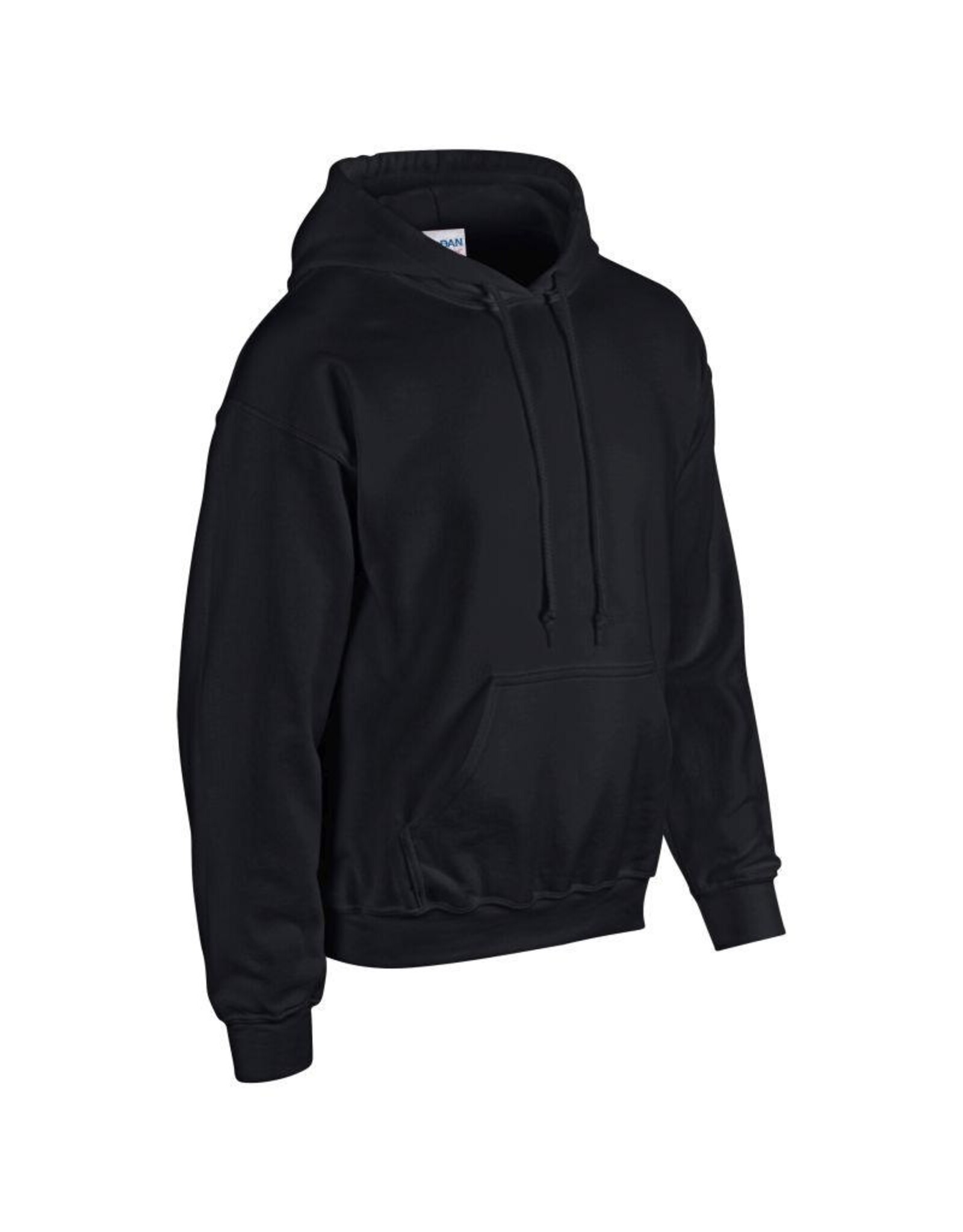Gildan SALE 3XL SWEATER 'heavy blend' met capuchon zwart