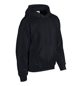 Gildan SALE 3XL SWEATER  'heavy blend' met capuchon zwart