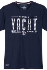Redfield sale 3XL & 5XL T-SHIRT Yacht donker blauw
