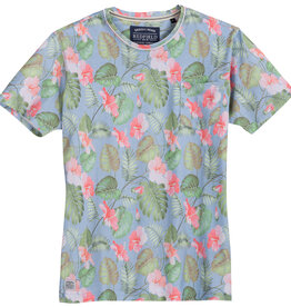 Redfield T-SHIRT Floral airy blue