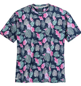 Redfield T-SHIRT Floral dark denim