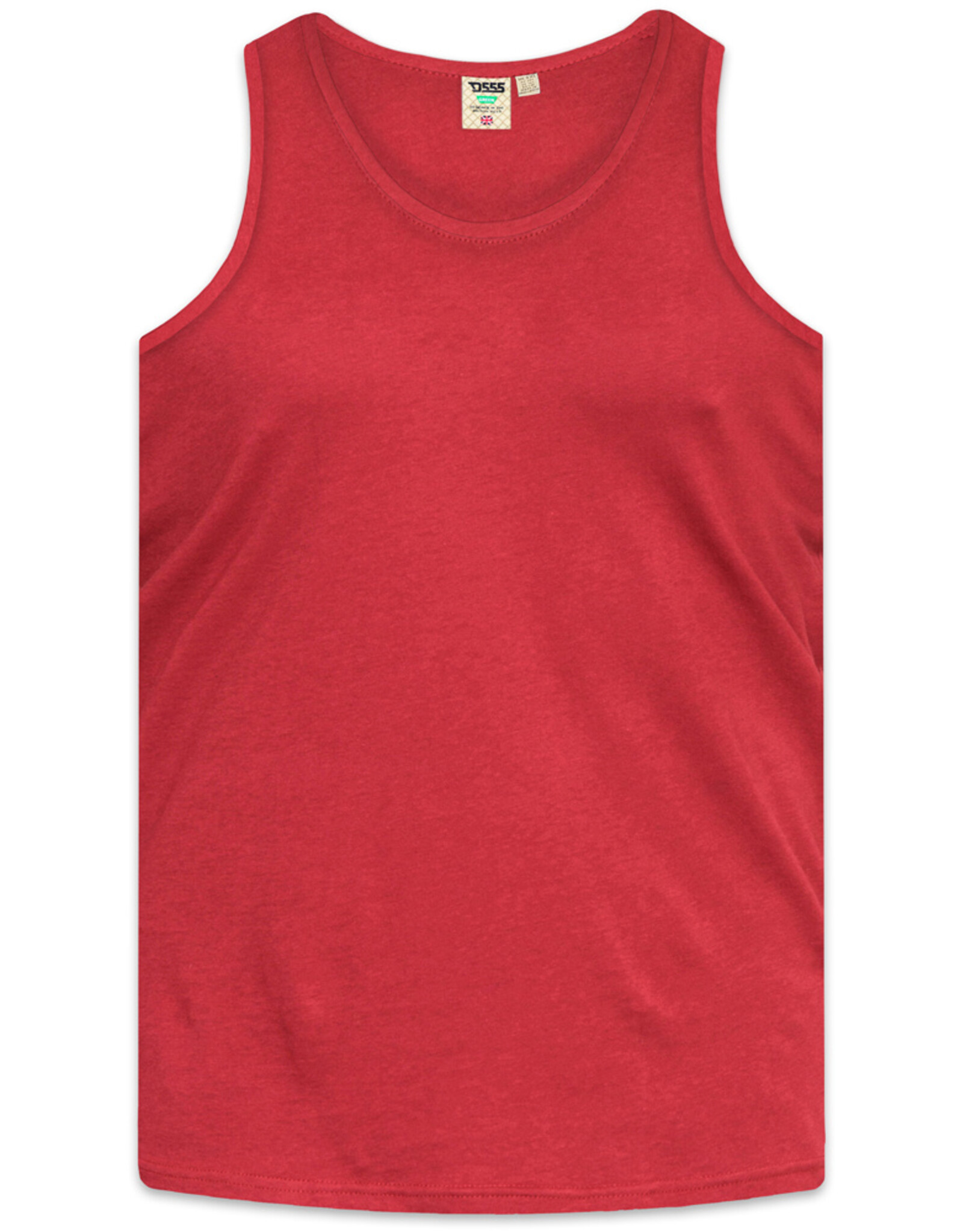 D-555 SINGLET / TANKTOP heren 'Fabio' Rood