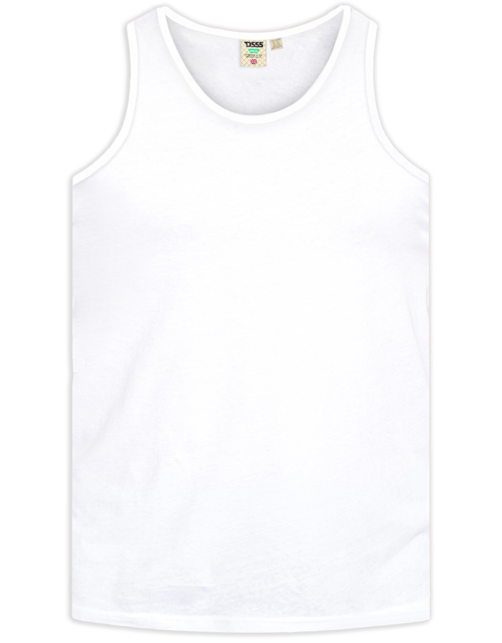 D-555 SINGLET / TANKTOP heren 'Fabio' wit