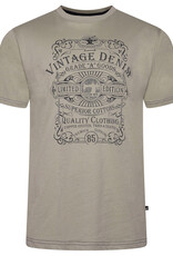 Kam Jeans T-SHIRT Vintage Denim stone