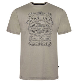 Kam Jeans T-SHIRT Vintage Denim stone