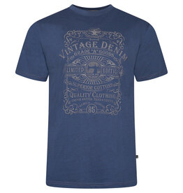 Kam Jeans T-SHIRT Vintage Denim - indigo