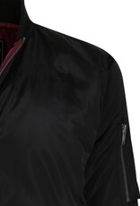 Kam Jeans zwarte bomber jack