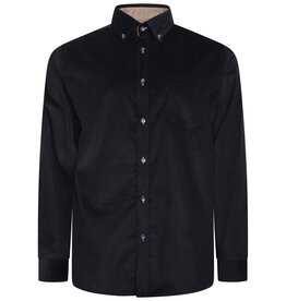 Kam Jeans RIBFLUWEEL Overhemd  met lange mouw navy