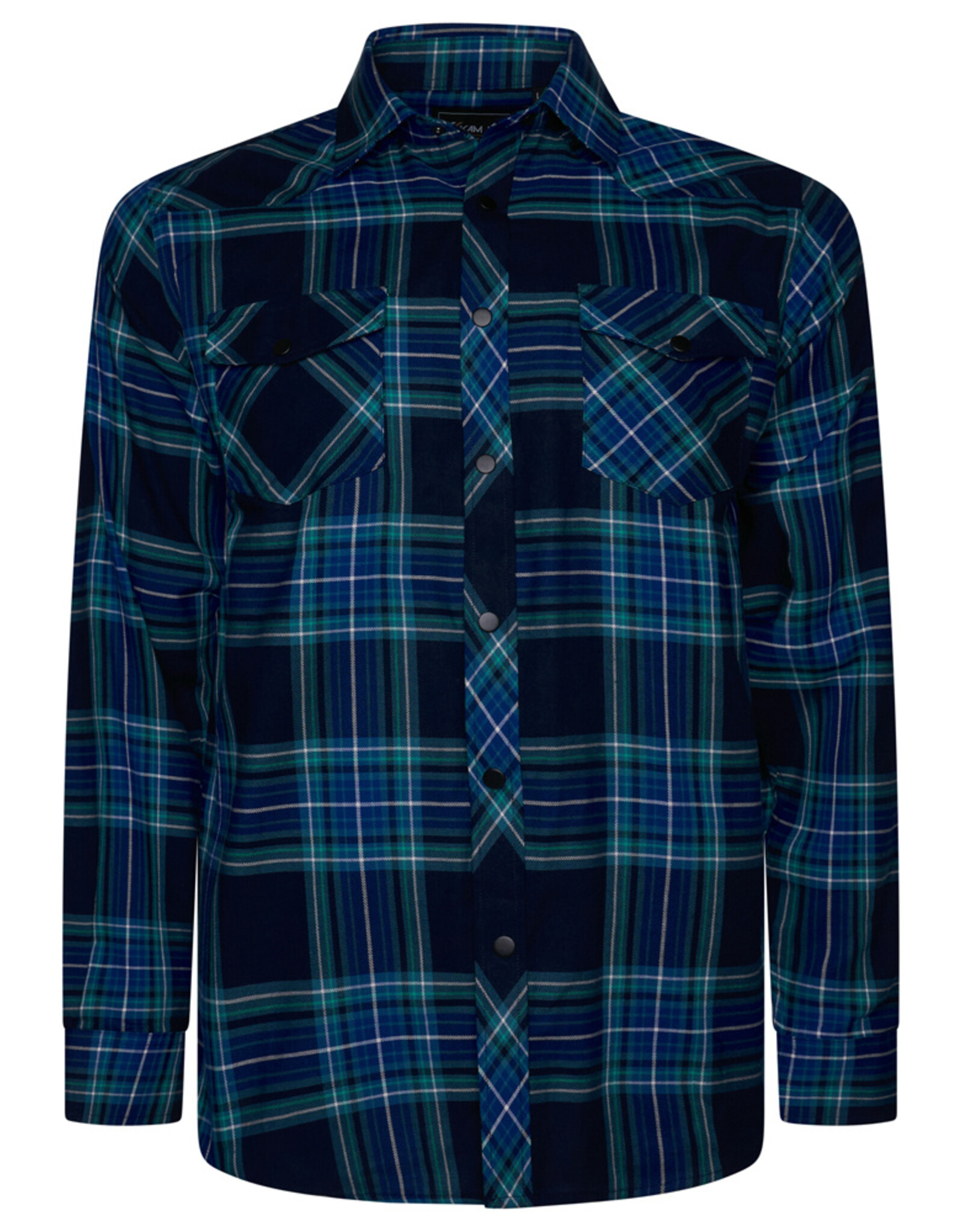 Kam Jeans WESTERN stijl Overhemd  met lange mouw - navy