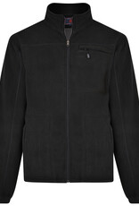 Kam Jeans Bonded fleece jas zwart