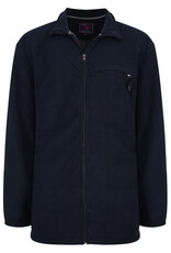 Kam Jeans Bonded fleece jas navy