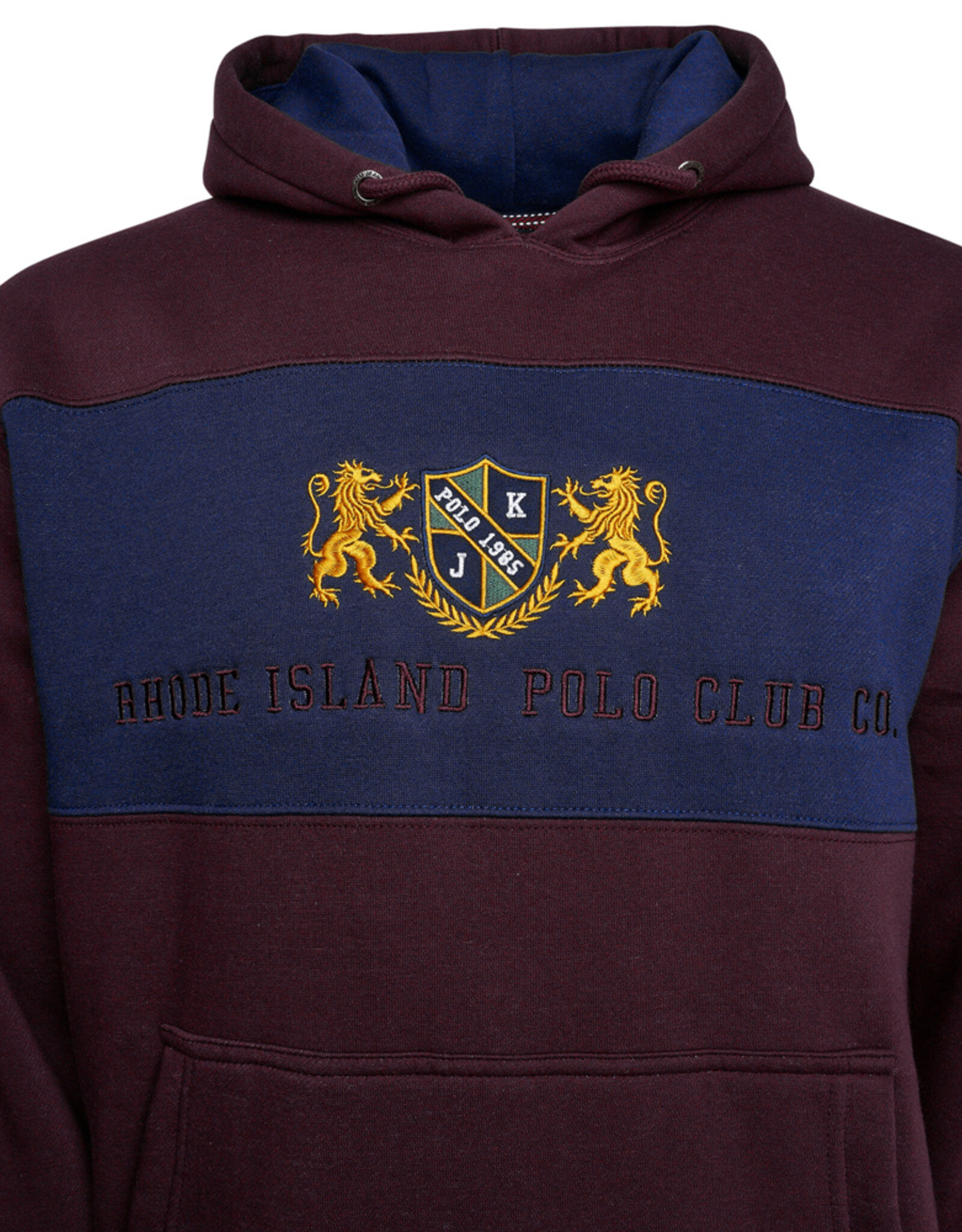 Kam Jeans Hoodie RHODE ISLAND bordeaux